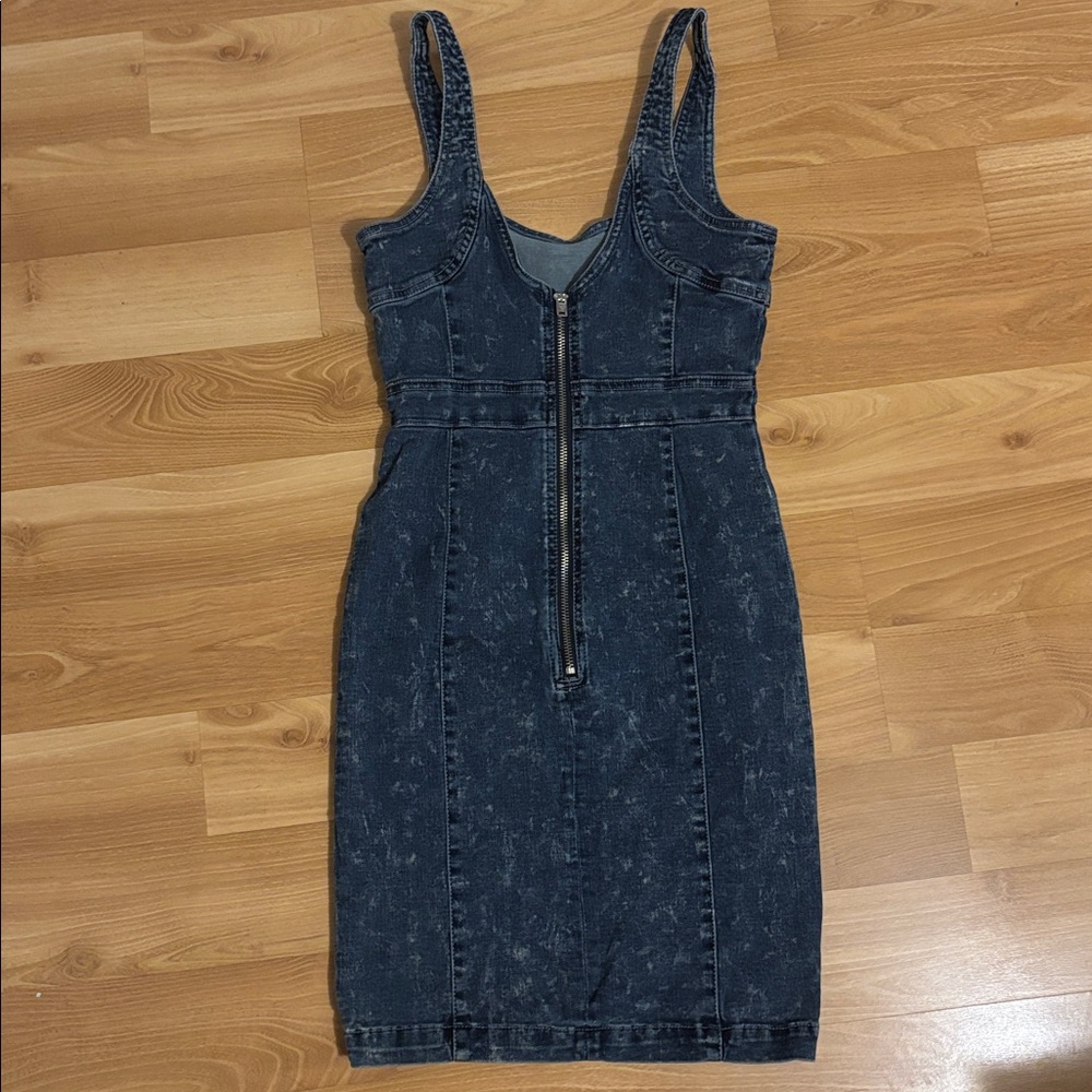 LIKE NEW • Guess • Denim Mini Dress • - Picture 3 of 4